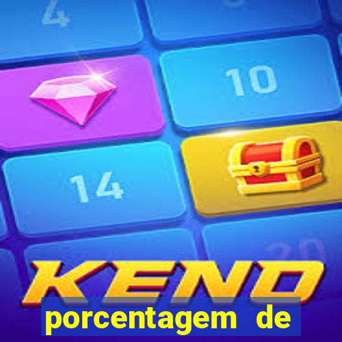 porcentagem de jogos pagantes slots